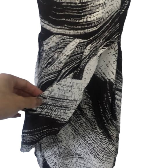 Shoshanna Silk One Shoulder Julie Dress - Picture 5 of 8